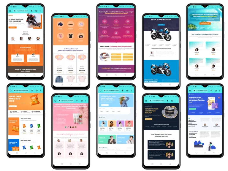 Pembuatan Landingpage